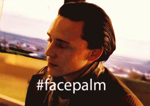 Loki Facepalm