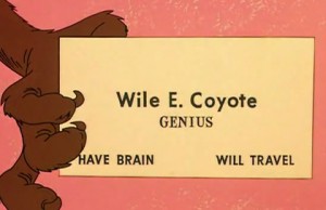 Wile E. Coyote, Genius