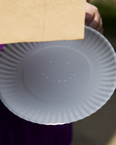 Pinhole Eclipse Projection