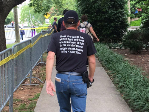 Hitler quote on shirt