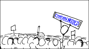 xkcd: citation needed
