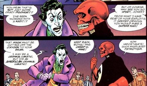 Even the Joker hates Nazis