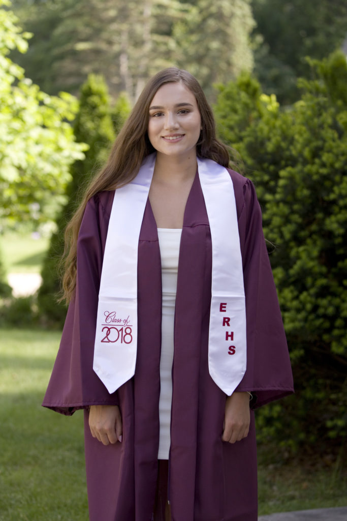 Daughter's graduation photo