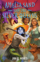 Amelia Sand and the Silver Queens, Cover Art by Leanna Crossan