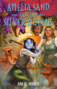 Amelia Sand and the Silver Queens Cover Art by Leanna Crossan